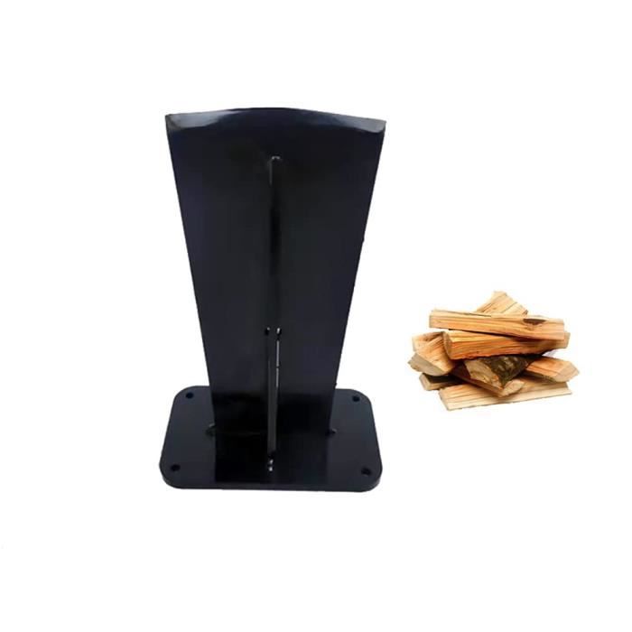 Coin à Fendre Le Bois Bradas - 2000g - Acier Trempé - Pour Bûches Récalcitrantes