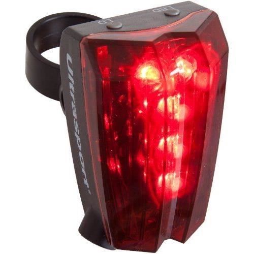 Ultrasport Vélo Éclairage Vélo Sécurité Lampe Lampe Laser DEL feu arrière
