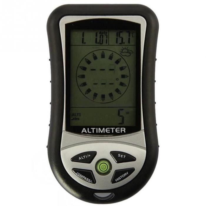 Altimètre Numérique L&B Ares II Pour Parachutisme - Occasion En Excellent état De Fonctionnement, Couleur Noire
