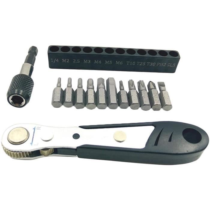 Set de Clé Dynamométrique Proworks 1/4 2-24Nm - 48% de réduction