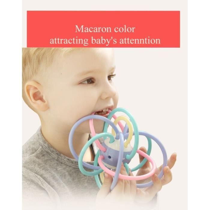 Anneau De Dentition Manhattan Balle Bebe Jouets Meulage Dents Gomme A Macher Bebe Dents Serrant Baton Silicone Main Saisir Balle Cdiscount Puericulture Eveil Bebe
