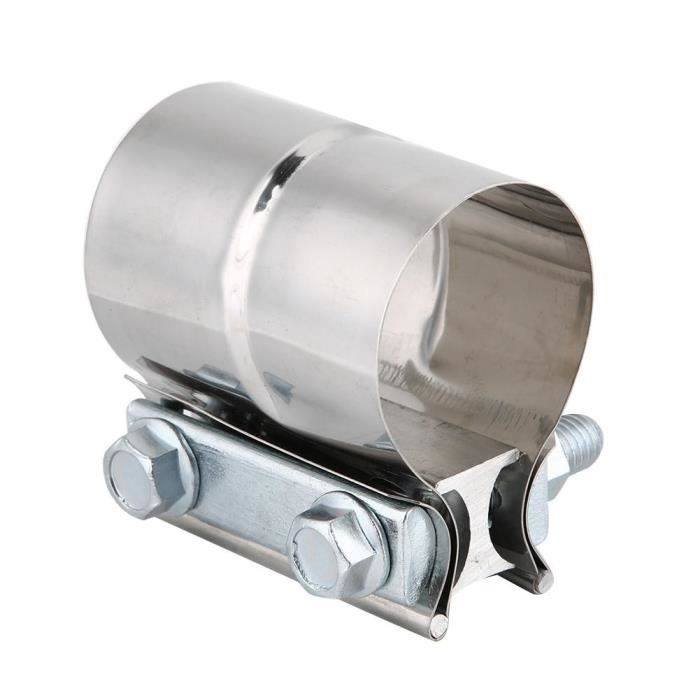 Collier de serrage pour tuyau d'échappement EURO - en acier inoxydable  1.4016 - largeur de la bande 88 mm