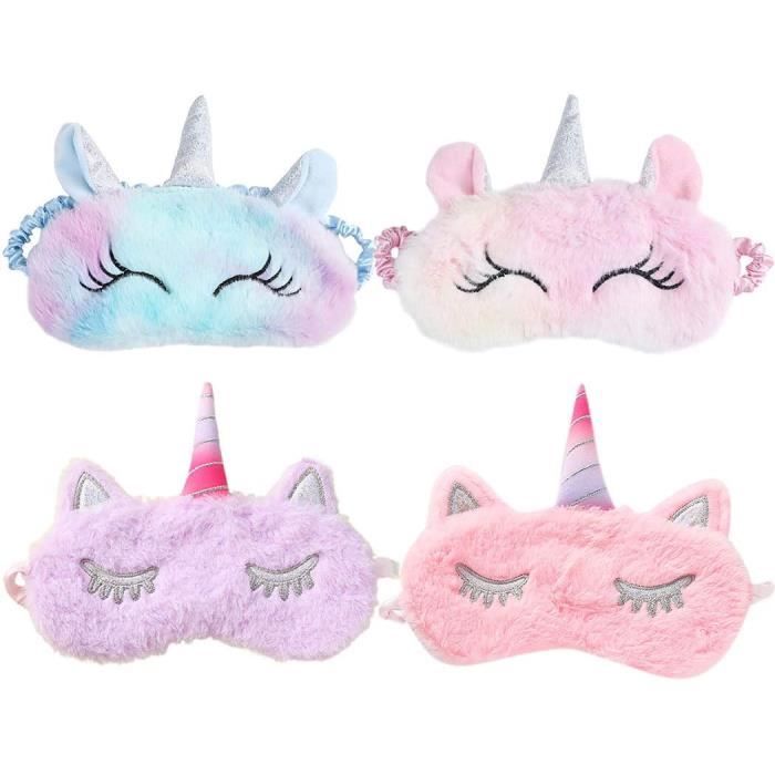 Masque Yeux Licorne avec Bande Élastique pour Filles et DamesLicorne