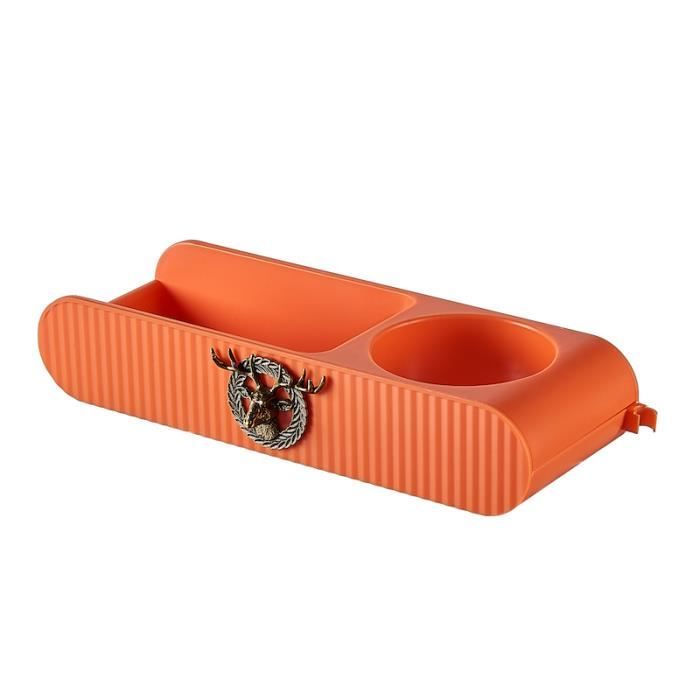 Étagère Murale Blanche Pour Porte De Placard - Support Sèche-Cheveux Et Rangement Cuisine/Salle De Bain - Installation Facile Sans Perçage
