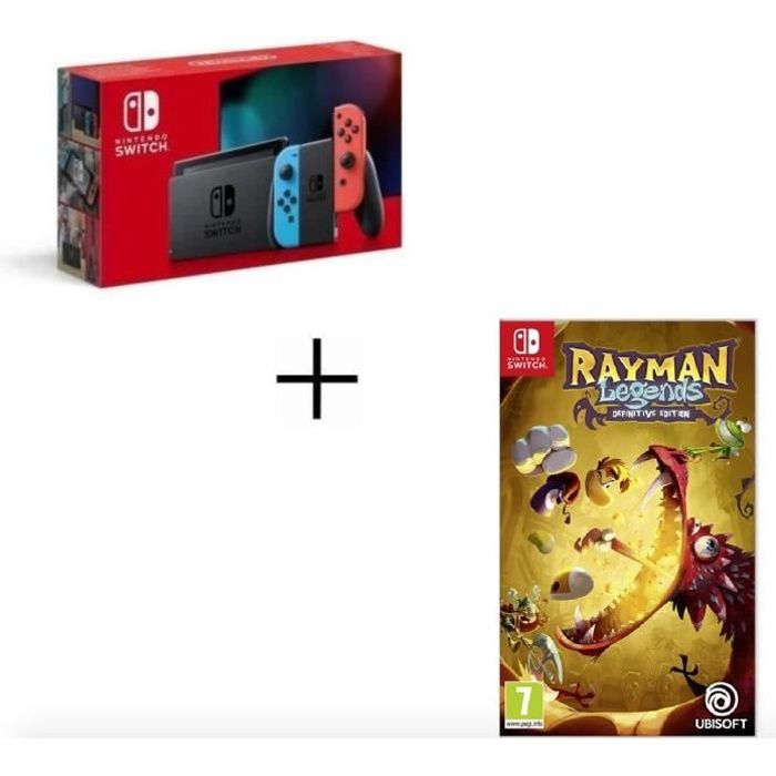 CONSOLE NINTENDO SWITCH + RAYMAN LEGENDS