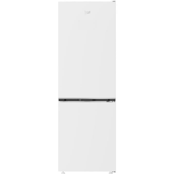 Réfrigérateur combiné - BEKO - B3RCNA345HW1 - 301 L - Ventilé - HarvestFresh - Porte bouteille - Classe D 186.5x59.5x66.3 - Blanc
