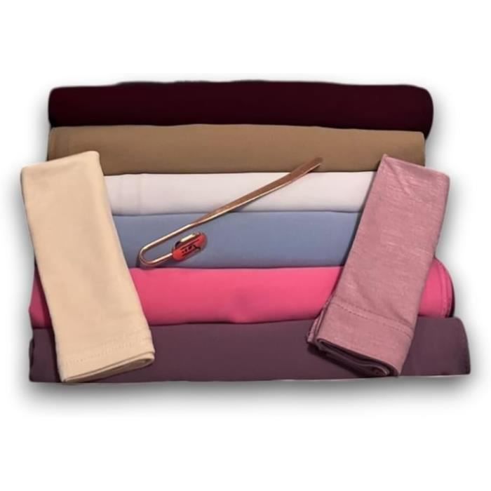 Neva Style - Châle Hijab Violet 4663MOR