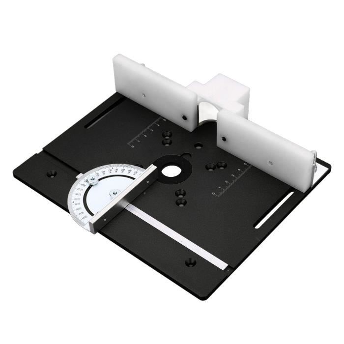 Élévateur De Toupie Pour Table De Fraisage - 4 Mâchoires En Alliage Aluminium - Hauteur Réglable - Pour Bricolage Bois