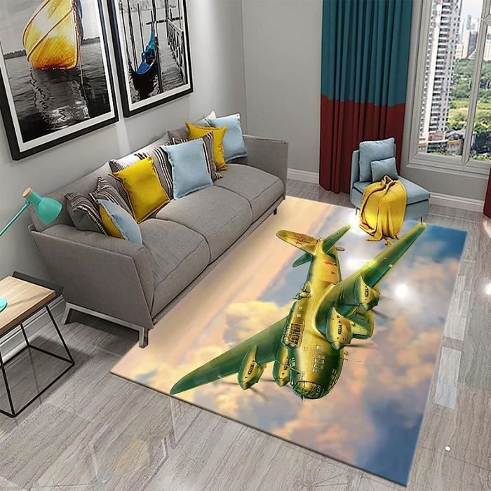 Tapis Rond Salon 150 Cm - Motif Abstrait Arbre De Vie, Antidérapant, Lavable En Machine, Pour Chambre/salle à Manger - 8