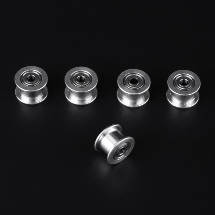 Poulie GT2 En Aluminium - Alésage 8mm, 20 Dents, Largeur