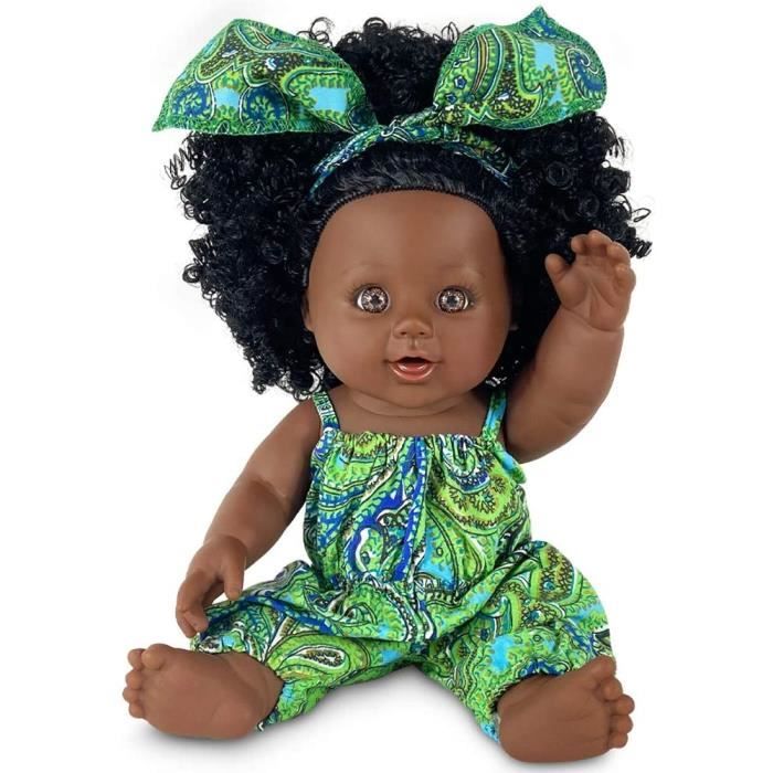 Poupée Noire 12 Pouces Bébé Fille Poupée - Poupée Africaine pour Enfants  Mode Jouer Poupée - Meilleur Cadeau pour Enfants Filles - Cdiscount  Beaux-Arts et Loisirs créatifs