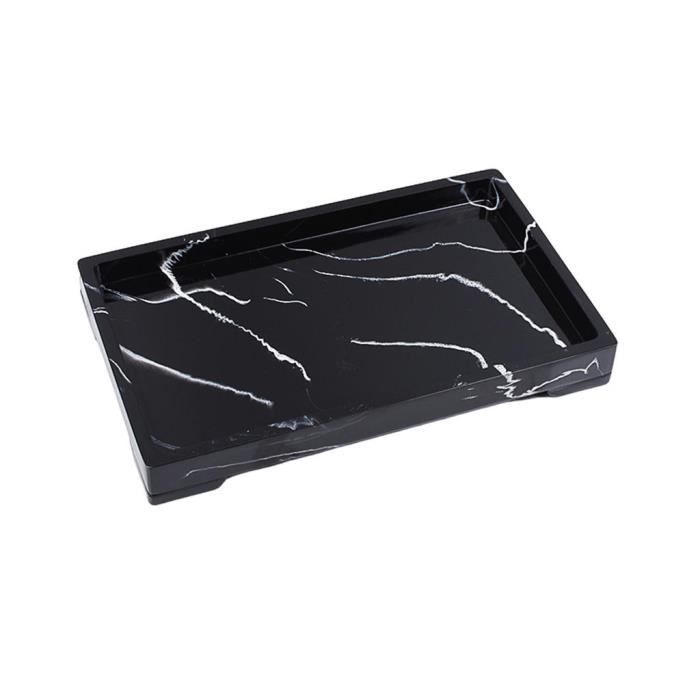Plateau Décoratif Acrylique Salle De Bain - Organisateur Savon, Bougies Ou Parfums - Petit Modèle
