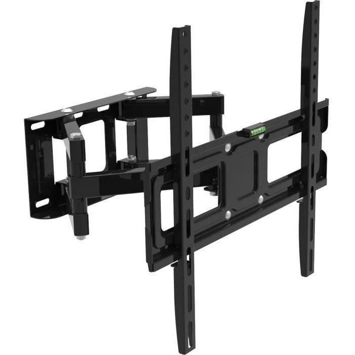 Support mural mobile double pour TV de 55 pouces