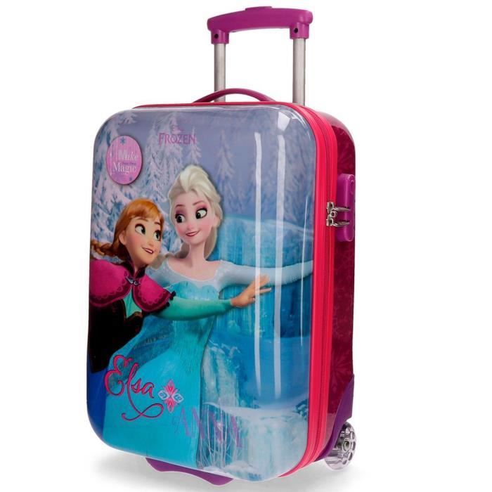 Valise cabine 2 roues Fille La REINE DES NEIGES Frozen Magic