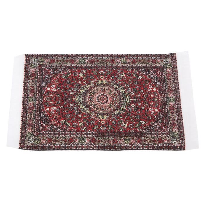 4 Tapis Miniatures 1:12 Pour Maison De Poupée – Style Turc/oriental, 15x10 Cm, Fil De Rayonne