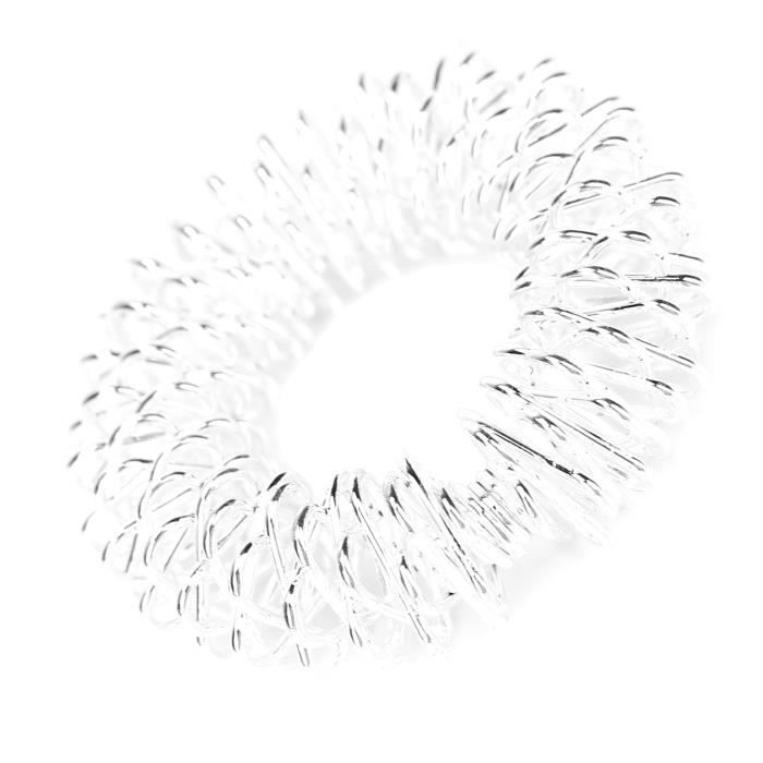 Lot De 10 Anneaux De Massage Pour Doigts Anti-stress - Anneaux à Ressort Métallique Colorés - Ergonomiques, Portable - Pour Relaxation Et Concentration