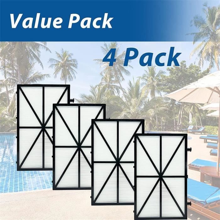 Filtre Pour Robot Dolphin - Lot De 4 Filtres à Cartouche Ultra Fins Pour Robot Maytronics Dolphin Nautilus Cc Plus M400 Et M500 92342233