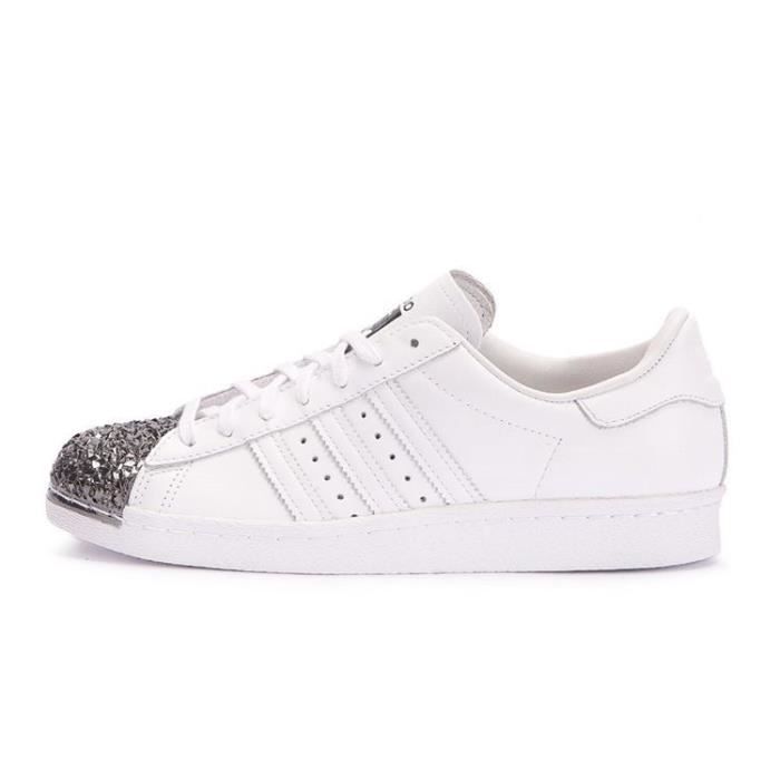 superstar 80s metal toe Blanche homme