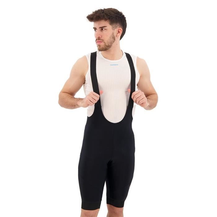 Cuissards Cyclistes SHIMANO S-Phyre Thermal Bib Shorts - Noir - Homme - Vélo sur route - Respirant Cuissards Cyclistes SHIMANO S-Phyre Thermal Bib Shorts - Noir - Homme - Vélo sur route - Respirant