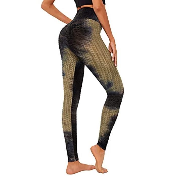 Jeggings Femme Taille Haute Tummy Control - Pantalon Jogging Yoga Poches Grande Taille