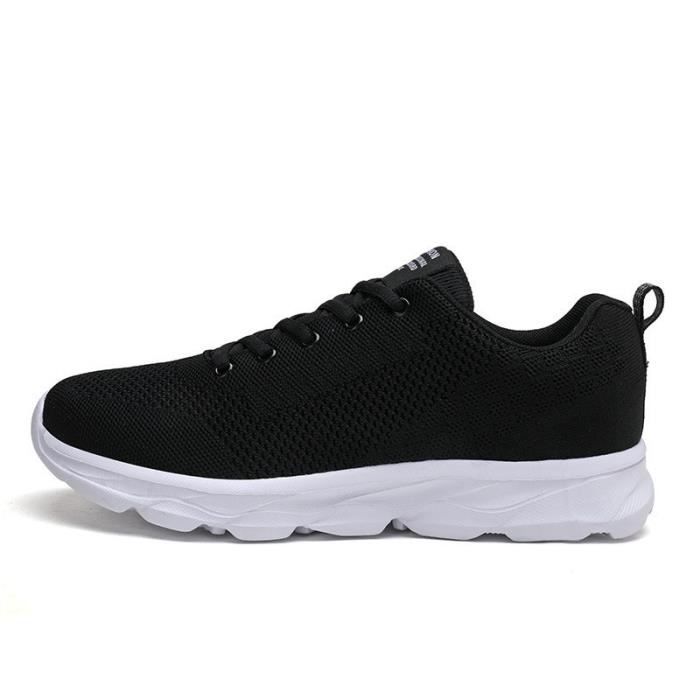 KIANII Chaussures pour hommes en caoutchouc Semelle souple Semelle extérieure Semelle élastique Convient pour la course