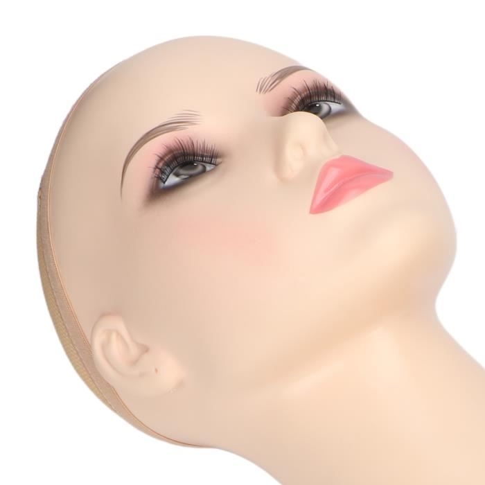 Mannequin femme en PVC | Soldes tête buste pour pe... - Grandado