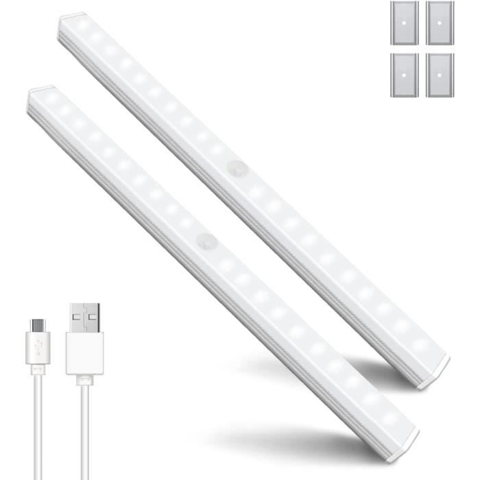 Ruban Led Capteur Mouvement Lumière, Usb 5v Bande Lampe De Placard