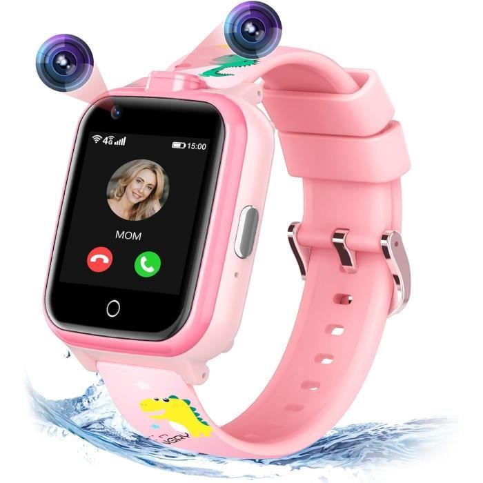 Montre intelligente pour enfants avec téléphone cellulaire étanche