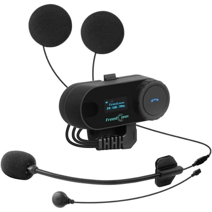Cuffia Per Casco Moto Con PTT 2.5mm – Interfono Per Walkie Talkie E Radio Bidirezionali