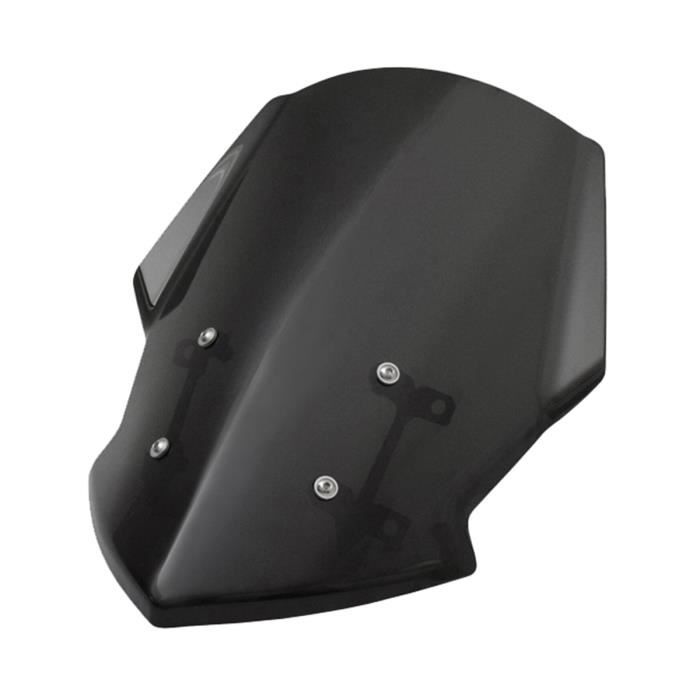 Dioche Déflecteur De Vent De Moto Pare-brise De Moto, Déflecteur De Vent Confortable Fauve