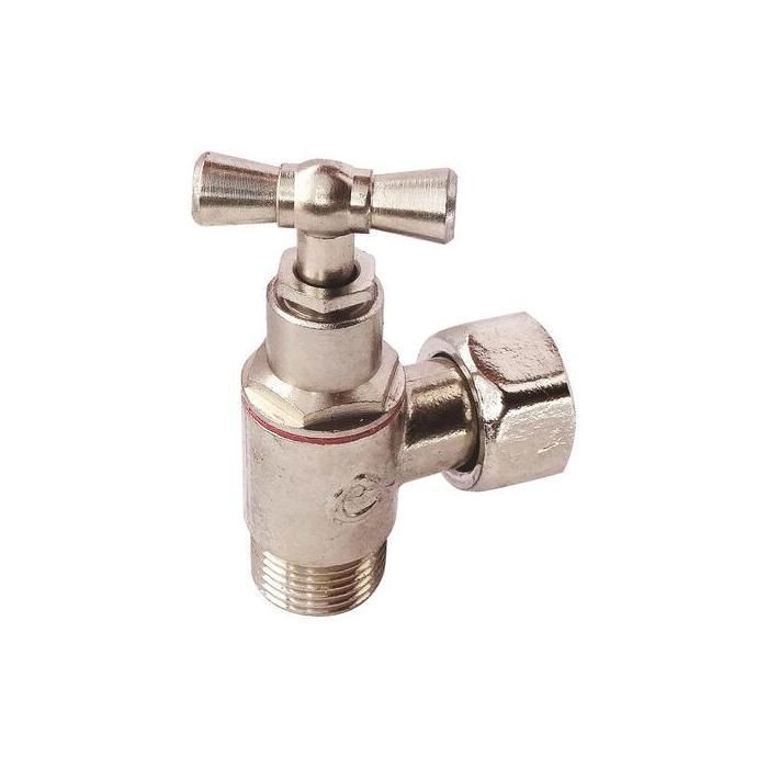 Robinet De WC 1/4 De Tour Avec Raccord Bicône Pour Tube Cuivre 10mm - Marque Somatherm - Fabrication Française