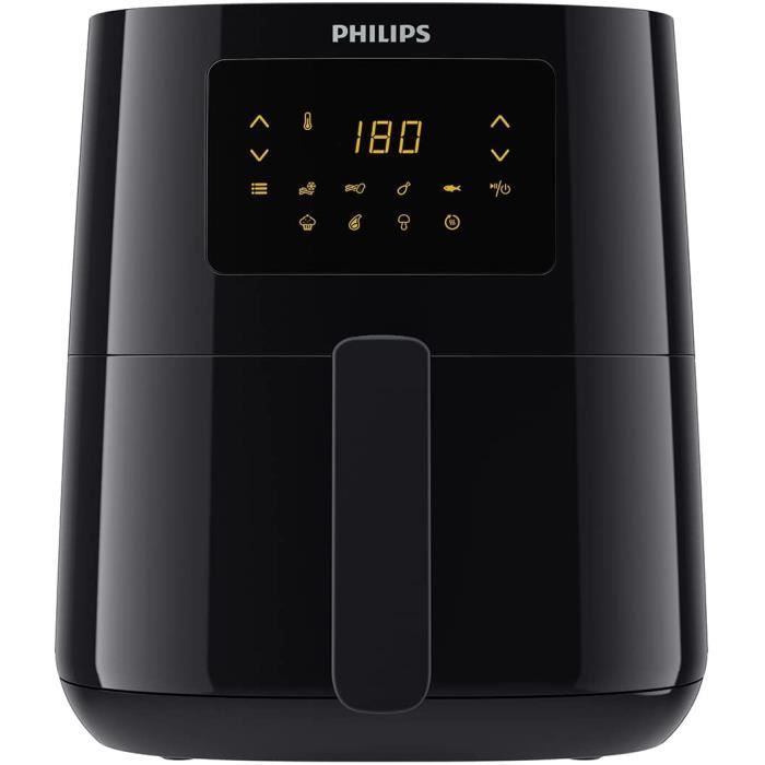 Philips Essential Airfryer XL 6.2 L, Friteuse Sans Huile Technologie Rapid Air, Écran Tactile