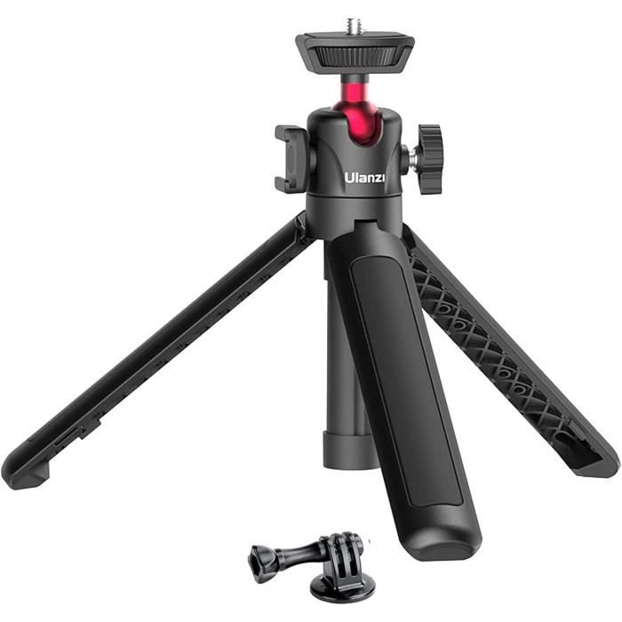 Mini Trépied Smartphone Caméra Trépied de Bureau pour Vidéo avec Tête