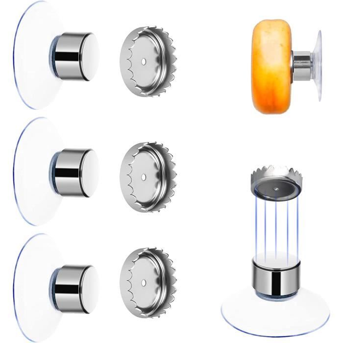 Lot De 6 Plaques Magnétiques De Rechange Pour Porte-Savon Aimanté WEIDEBACH – Acier Inox SS430 23mm