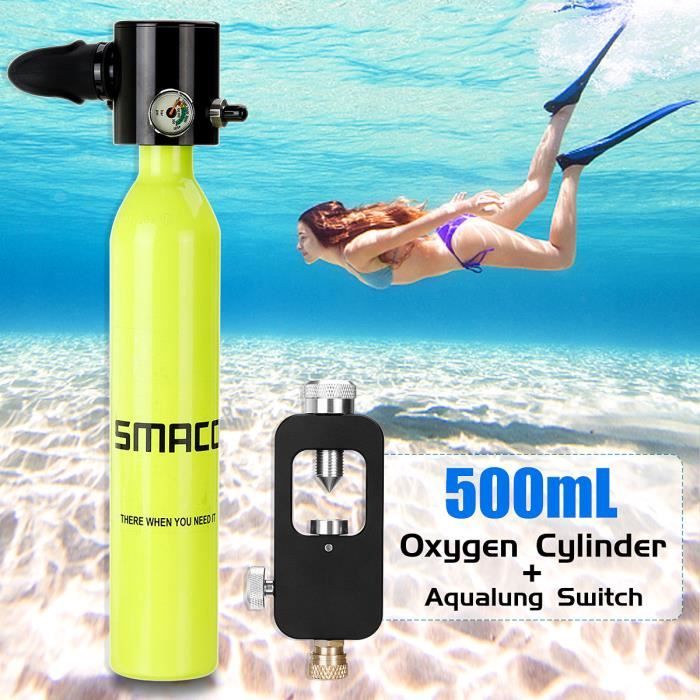 Accessoire pour sous-/équipement Mini Respirateur pour Bouteilles doxyg/ène Tbest Adaptateur pour R/éservoir doxyg/ène