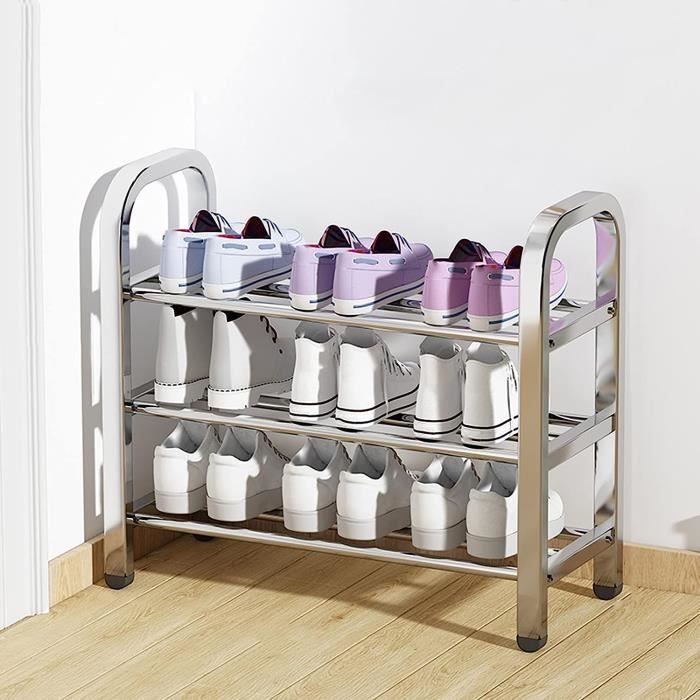 Shoe Rack For Entryway Storage Organizer, Metal Freestanding Closet ...