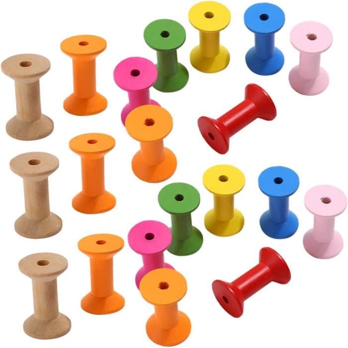 Lot De 300 Bobines De Fil En Plastique Pour Stockage Et Tri Des Fils