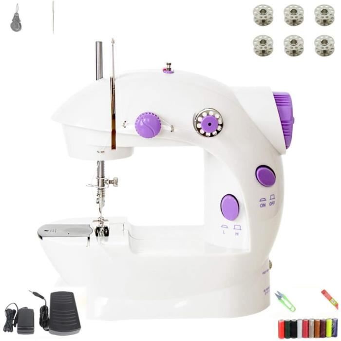 BSM Creative Machine à Coudre à Pédale Pour Enfants - Kit Complet Initiation Couture Avec Accessoires