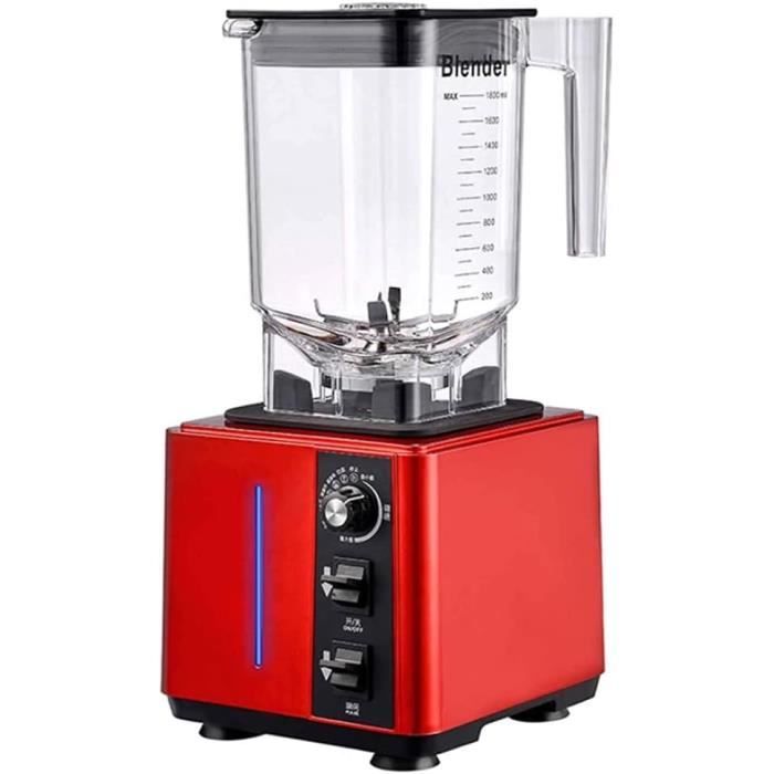 Blender, 1.8L Multifonctionnel Smoothie Maker Et Mixer Récipient Sans Bpa Pour GlaceSoupeNoix
