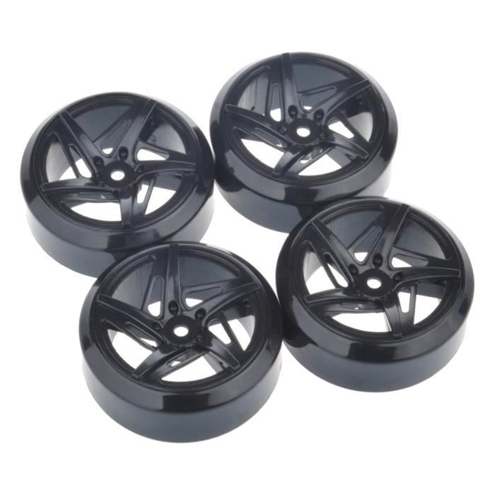 4 Pneumatici Con Cerchio Esagonale 12mm Per Auto RC 1:10 Su Strada E Drift &ndash; YTZ OUTDOOR