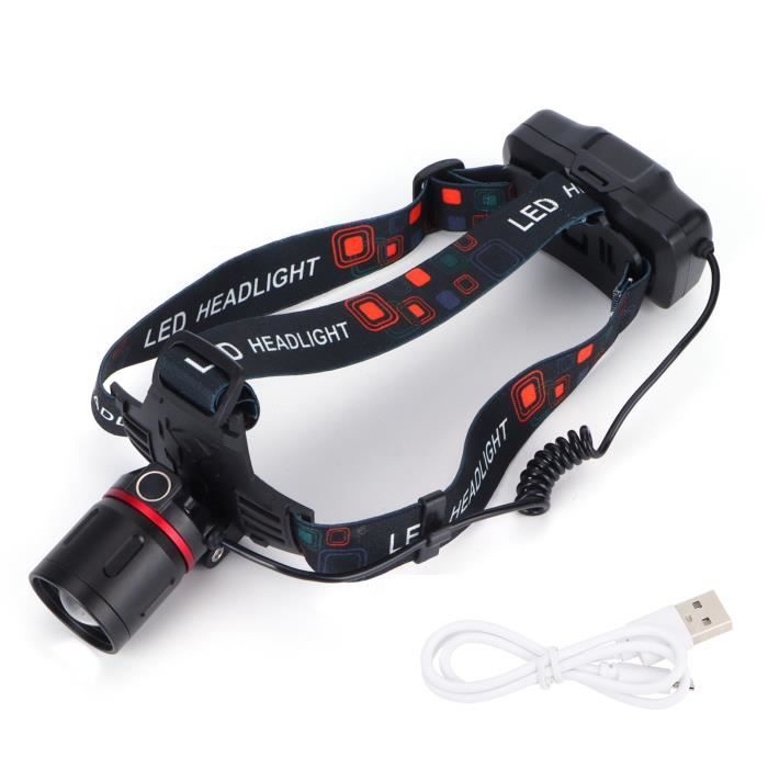 éclairage LED Vélo Phare Vélo Rétro Rrlihjgu - LED 1200mAh - Rechargeable USB - 8,7cm Noir/Argent - VTT Et Ville Phare Vintage Vélo éclairage LED Vélo Phare Vélo Rétro Rrlihjgu - LED 1200mAh - Rechargeable USB - 8,7cm Noir/Argent - VTT Et Ville Phare Vintage Vélo