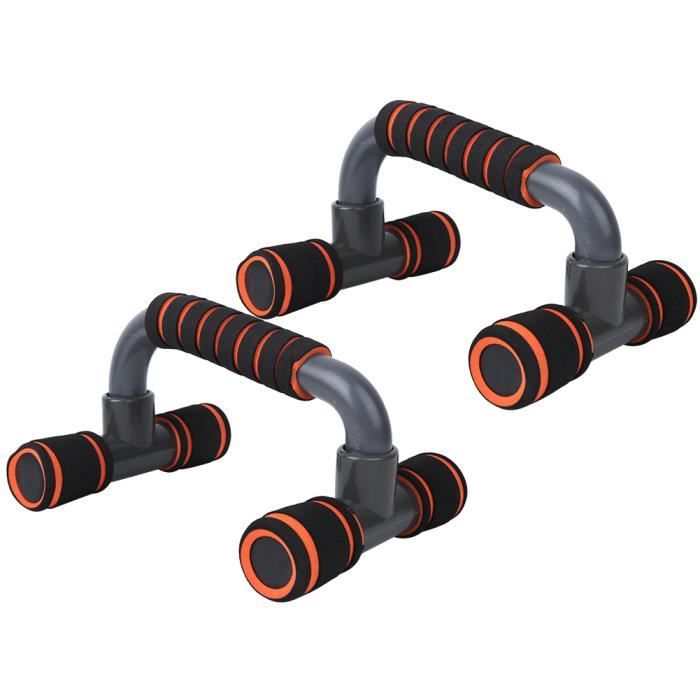 Locisne Poussoir Pliable Ultra – Planche Push-up Multi-Fonctions Avec Poignées Et Bands De Résistance, Fitness à Domicile