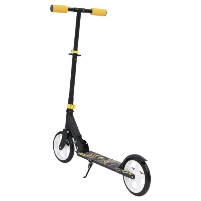 Trottinette Pliable, Trottinette à 2 Roues Pliable,Trottinette Adulte