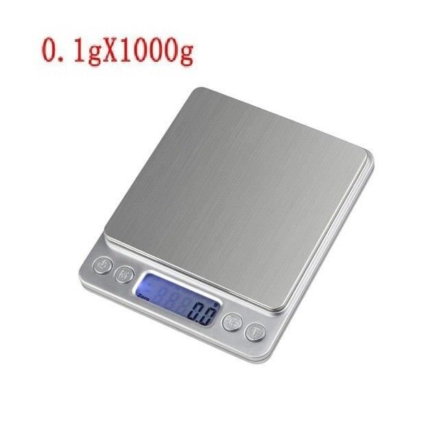 Balance de cuisine électronique de précision en inox 2kg
