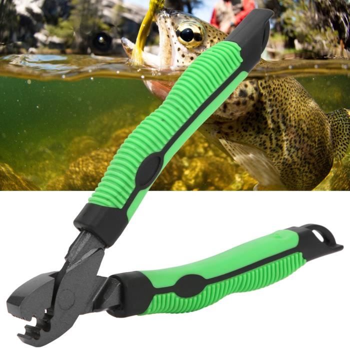 Ciseaux De Pêche Multifonction - Acier Inoxydable, Coupe Tresse, Hameçons, Anneaux Fendus - Lot De 2