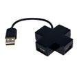 MCL SAMAR Mini hub 4 ports USB 2.0 - Noir-1