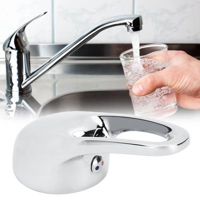 35mm en alliage de Zinc bassin mélangeur robinet robinet poignée à levier unique remplacement pour cuisine salle de bain Poignée de levier de robinet 
