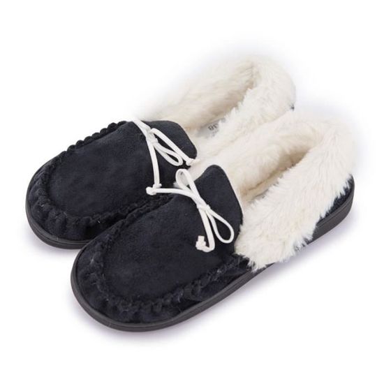 Chausson ferme fourr cecilia Femme MANOUKIAN Cdiscount Chaussures