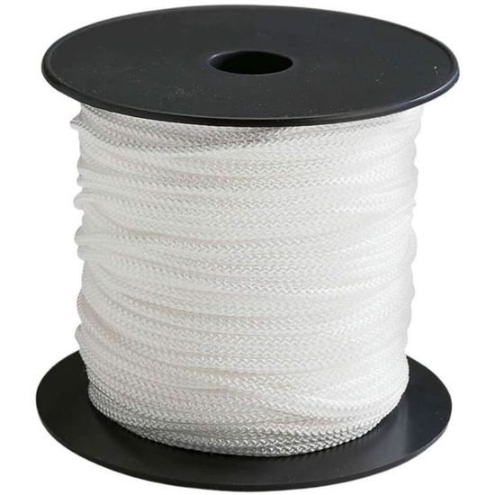 Corde En Polypropylène Tresse Diamant 3/8 De Pouce X 100 Pieds - Résistance 140 Lb - Unicord