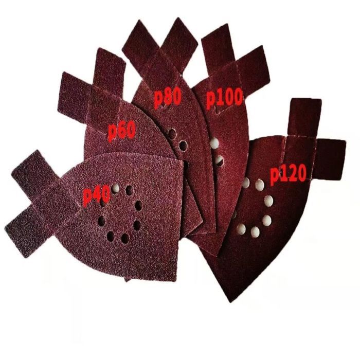 Lot 100 Disques Papier De Verre Auto-Aggripant 100 Mm – Grain 40 à 2000 – Pour Meuleuse D’Angle, Ponceuse, Polisseuse – Ponçage Bois, Métal, Voiture